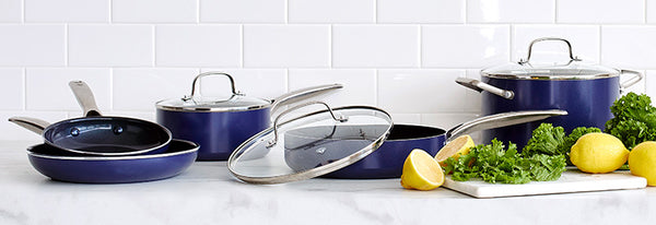 Diamond Pan Set Cookware Sets | Blue Diamond