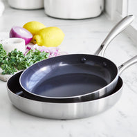 Blue Diamond Clad Pro 8", 9.5" and 11" Frypan Set
