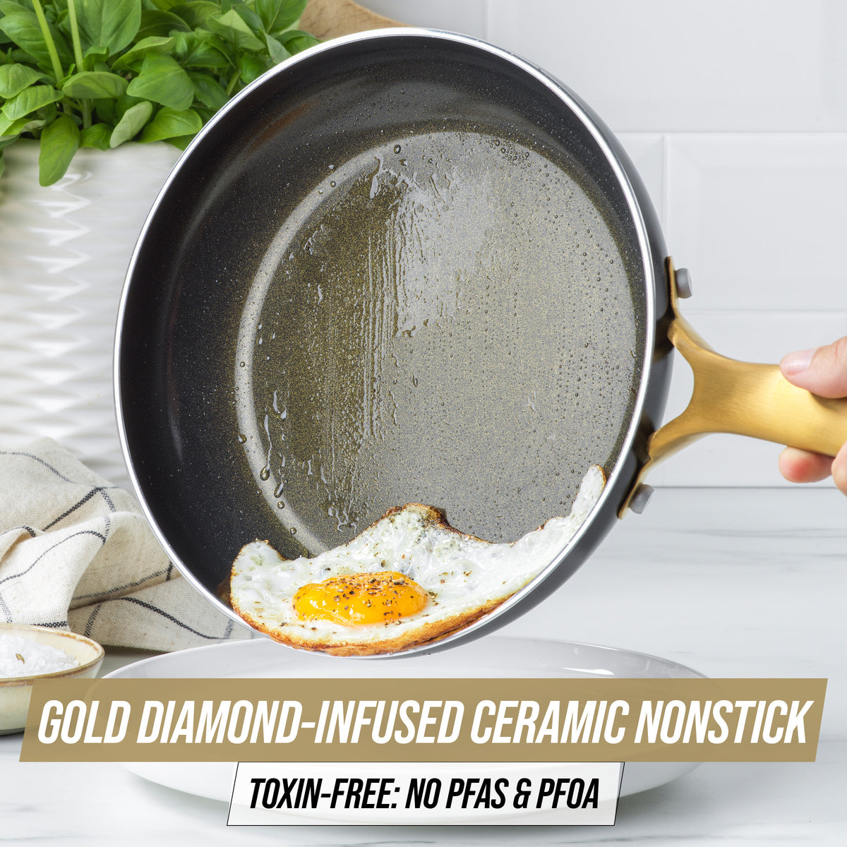 Gold Non Stick Cookware: Durable Elegance for Your Kitchen