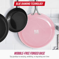 Blue Diamond Pink 8" Frypan