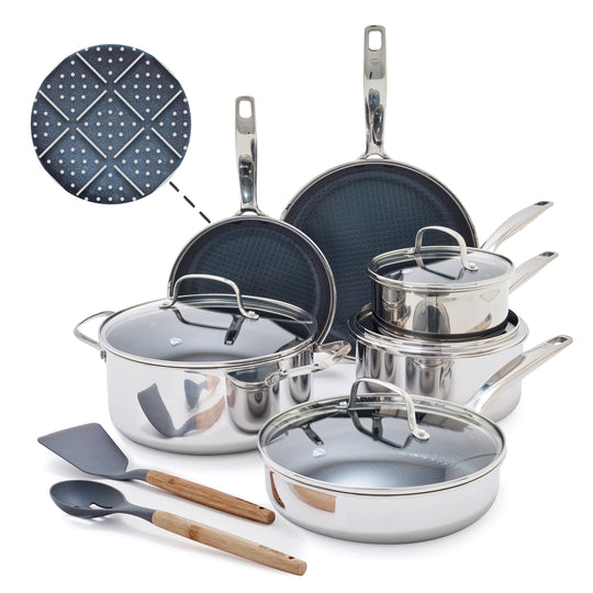 Diamond Bond 12-Piece Cookware Set