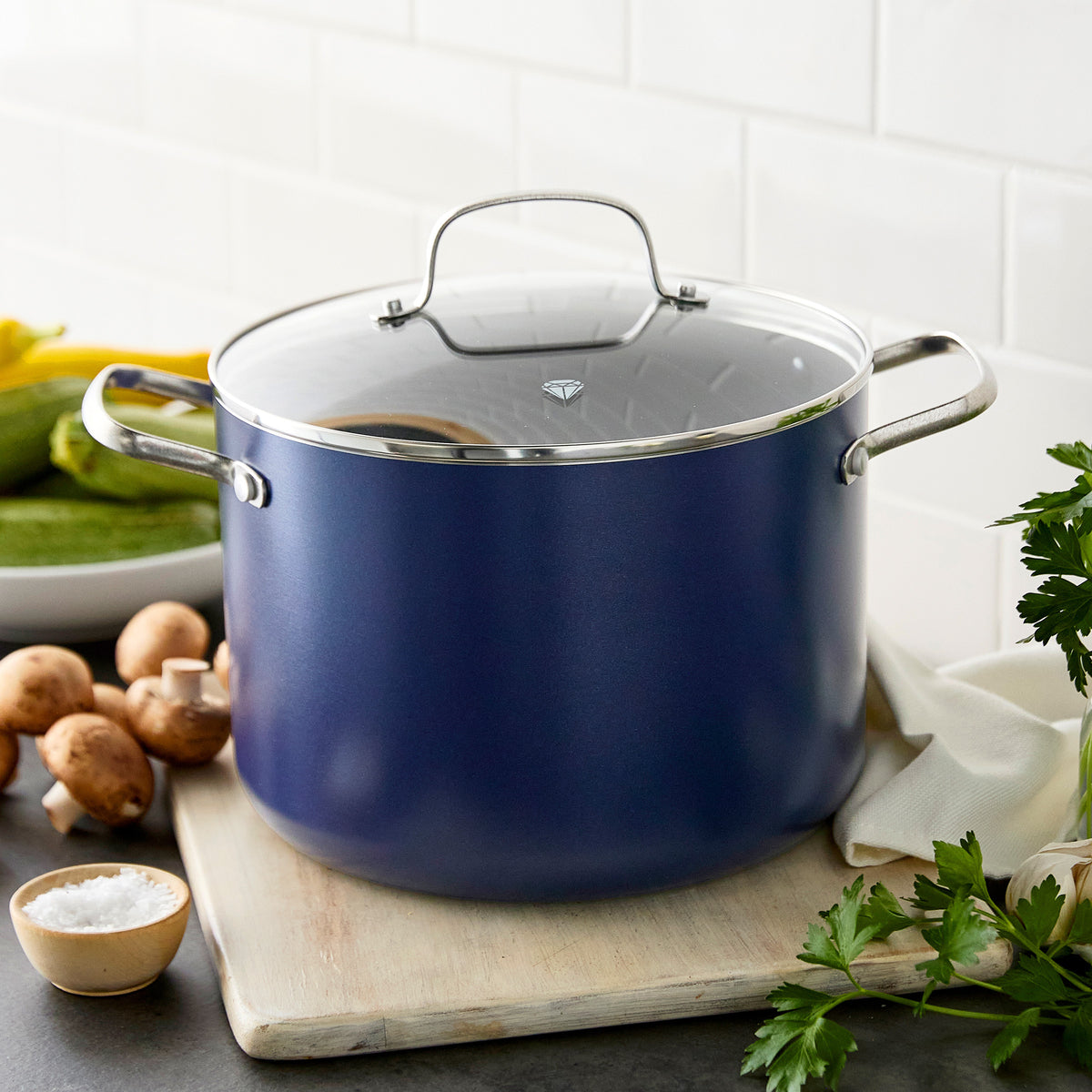blue diamond plant pots Blue Diamond Classic 8-Quart Stockpot