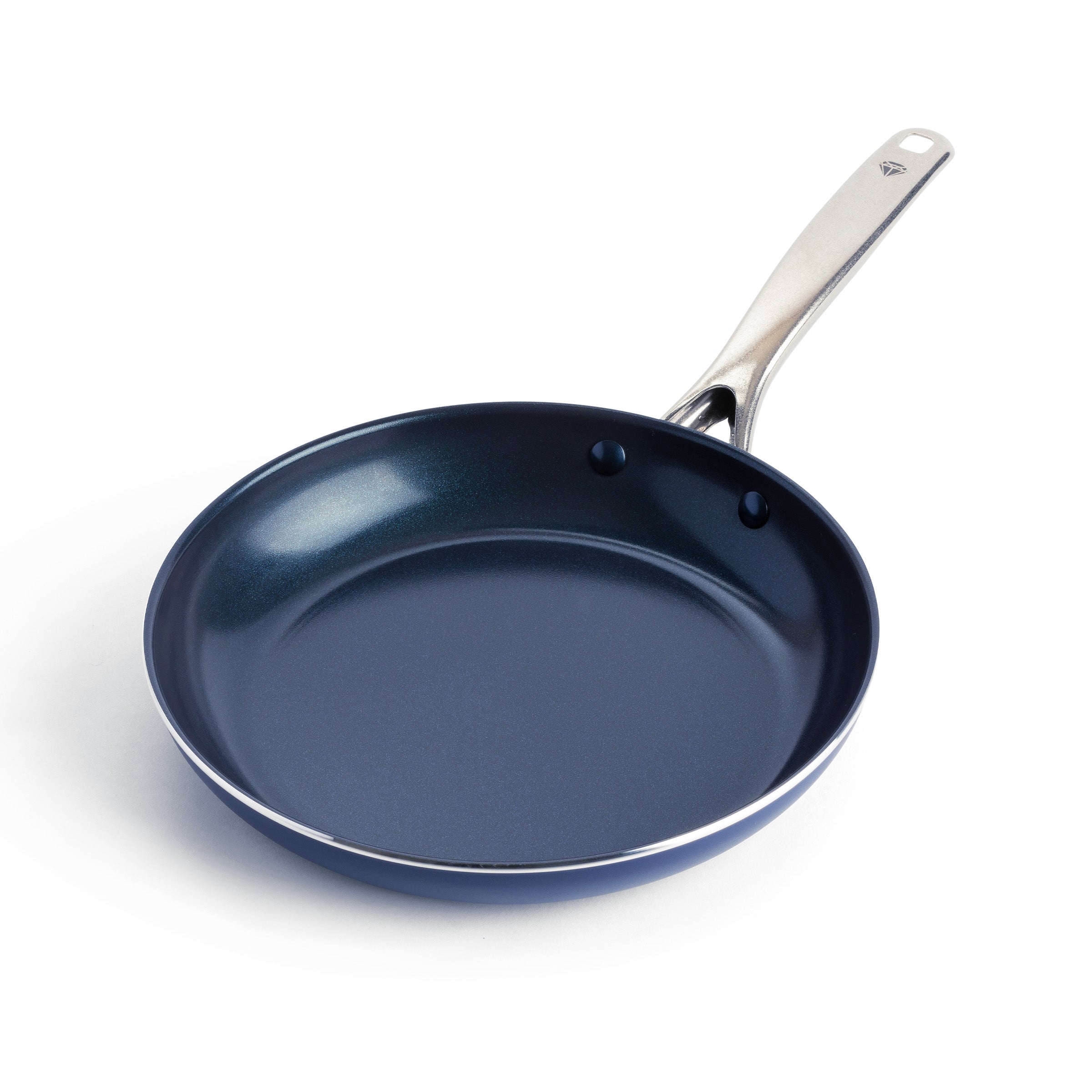 GoodCook Healthy Ceramic Titanium-infused Fry pan, 10 Inch, Light Blue -  GoodCook
