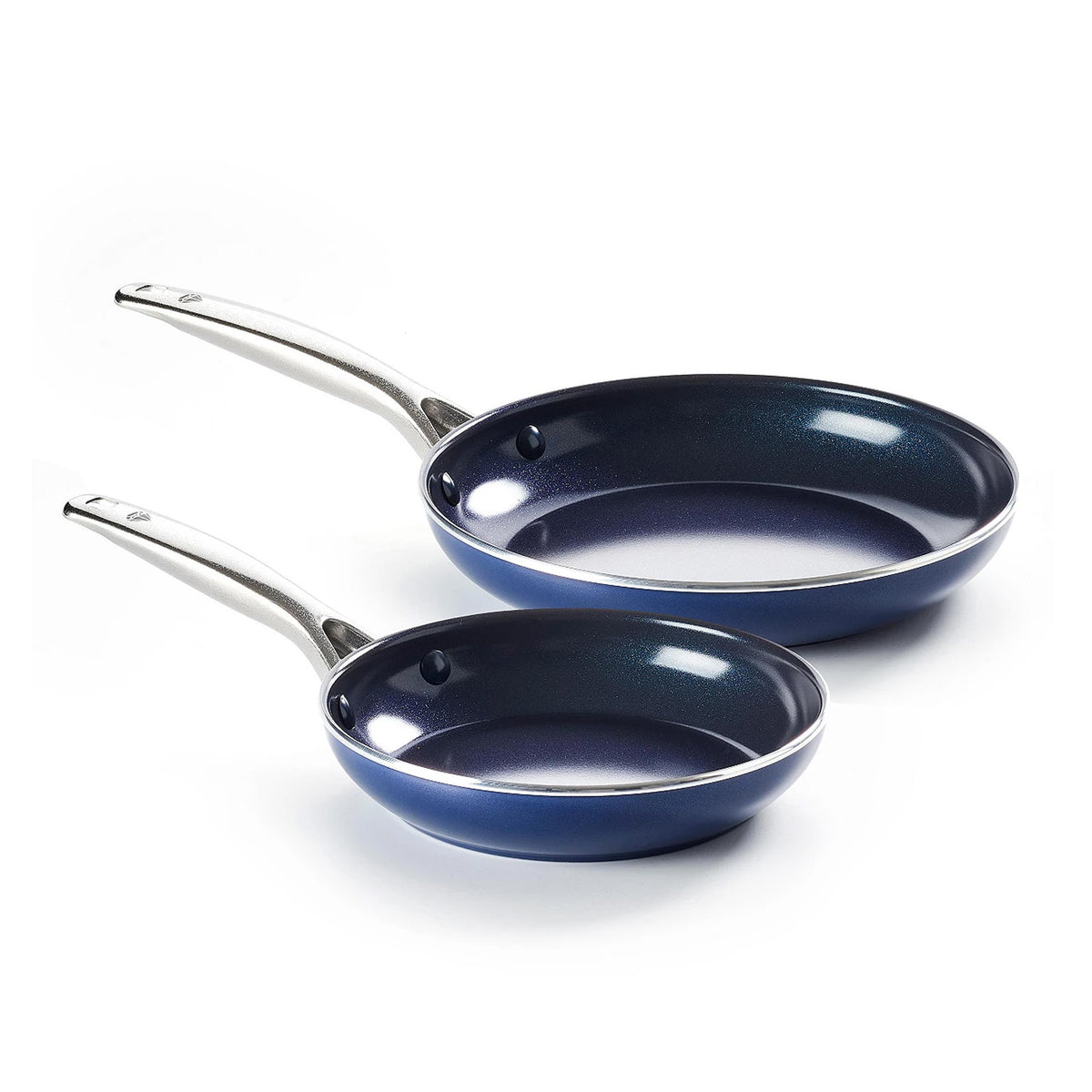 Blue Diamond Cookware Triple Steel Ceramic Nonstick Frying Pan, 11 inch
