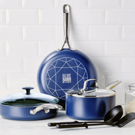 Blue Diamond Induction 7-Piece Cookware Set