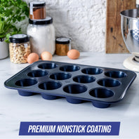Blue Diamond Muffin Pan