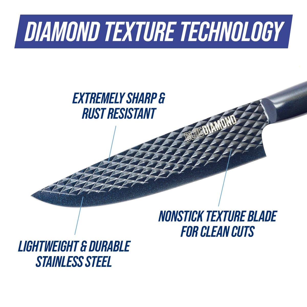 Diamond Sharp Knife