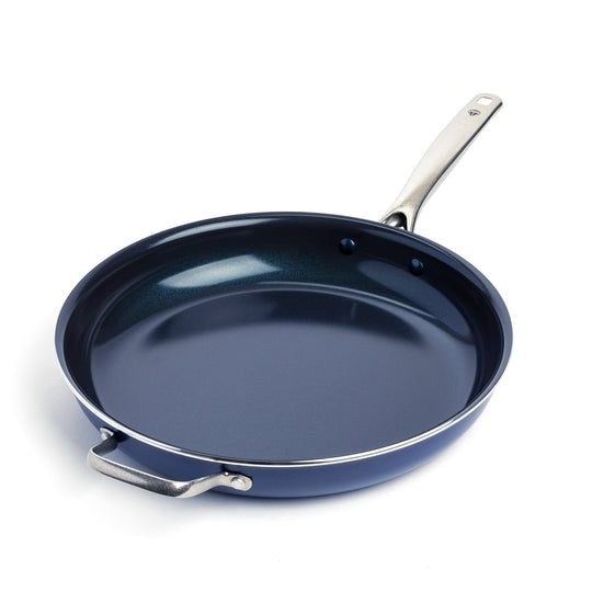 Blue Diamond Classic 14" Frypan with Helper Handle