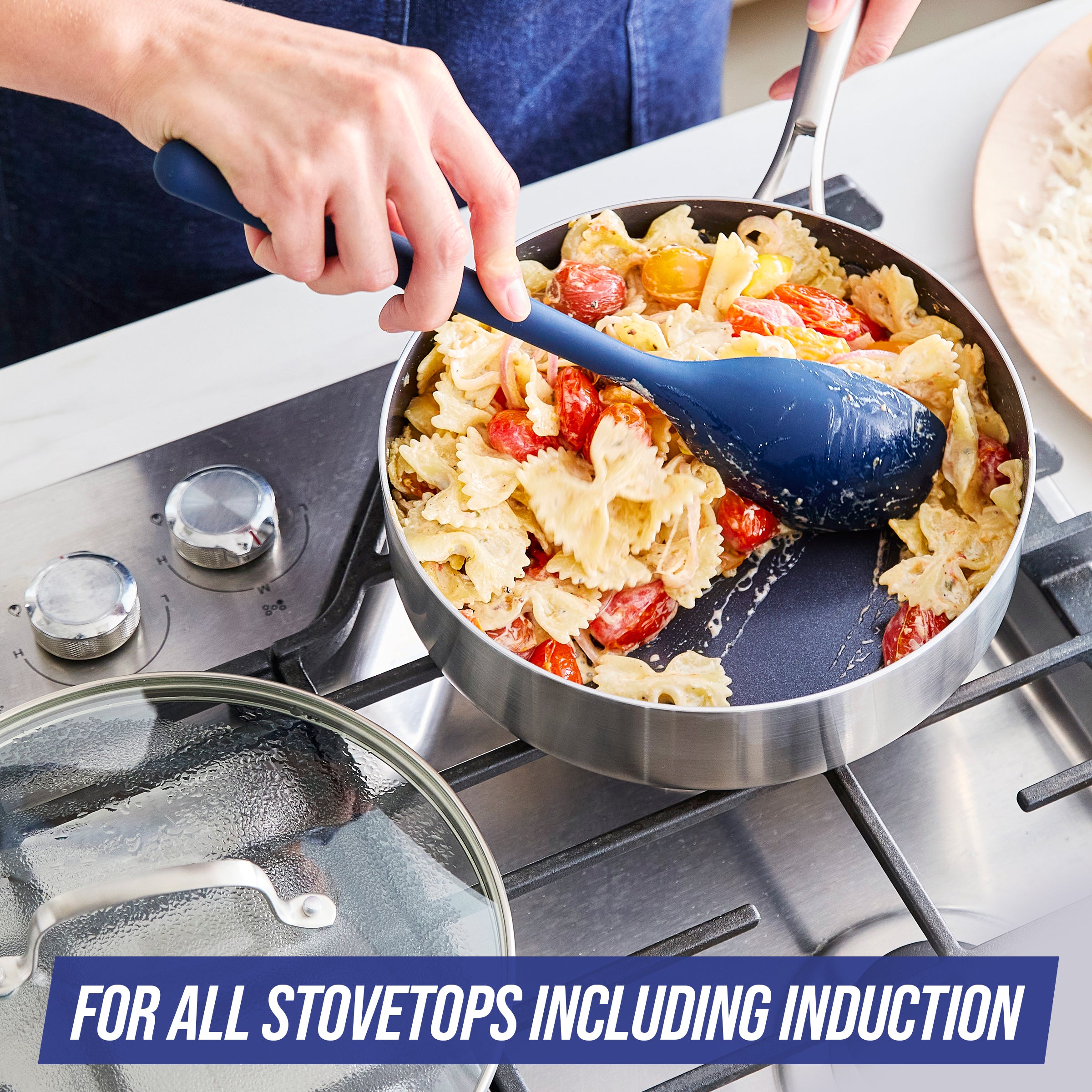 5-Piece Pots and Pans Set Ultra-Clad Pro Stainless Steel Induction