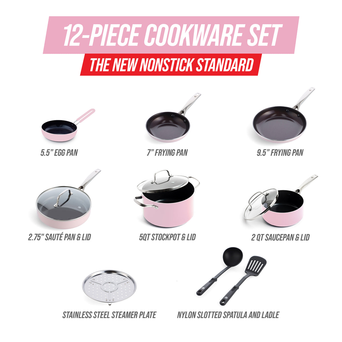 12-Piece Bakeware Set