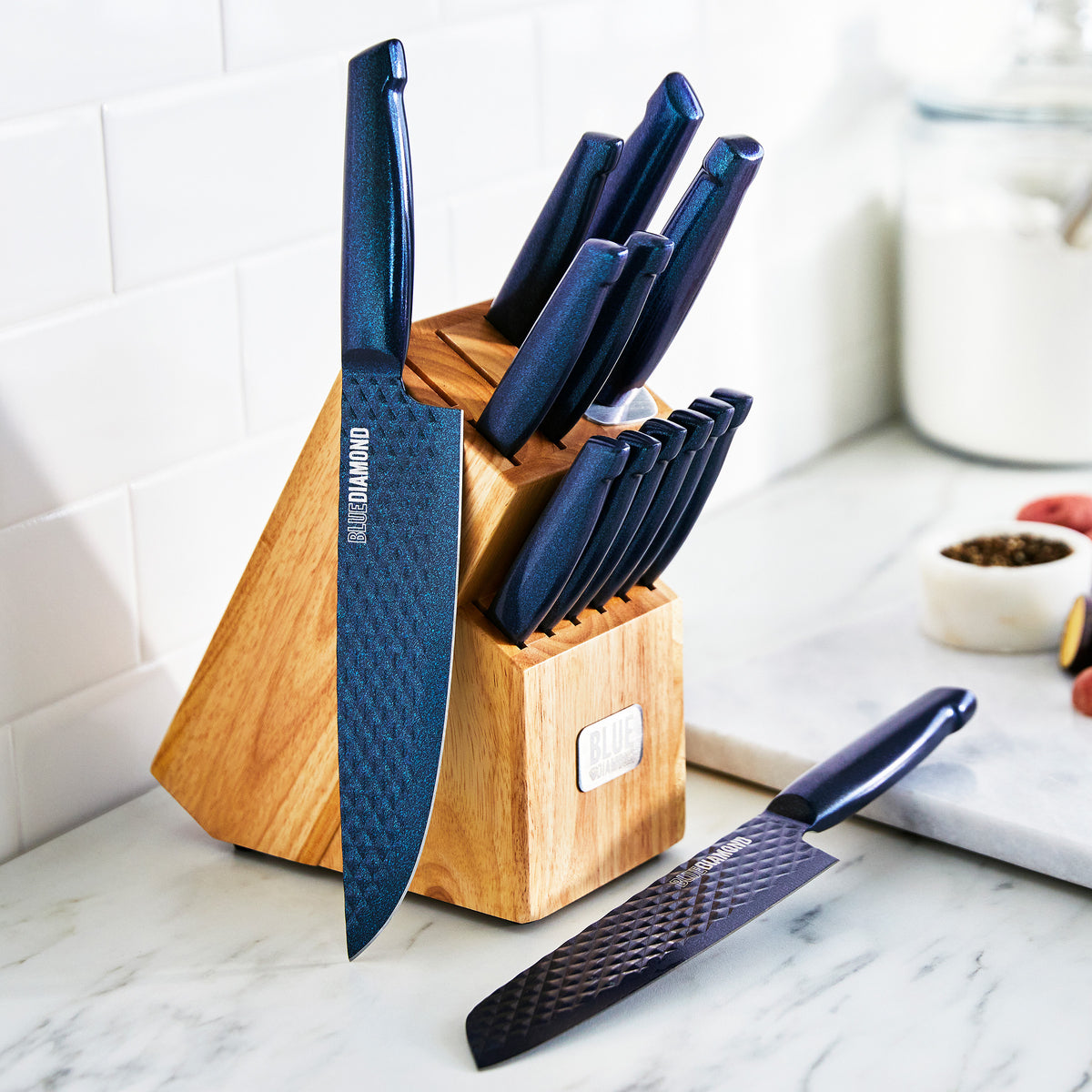 Sharp Stone 14-Piece Knife Set The Cookware Company (USA), LLC